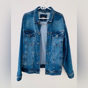 ZARA Denim Jacket – Men’s Large (US L / MEX 42) – Classic Blue